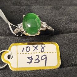 Natural Guatemala Jadeite Rings