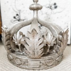 Restoration Hardware Pewter Crown