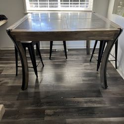 Tall Square Dining Table