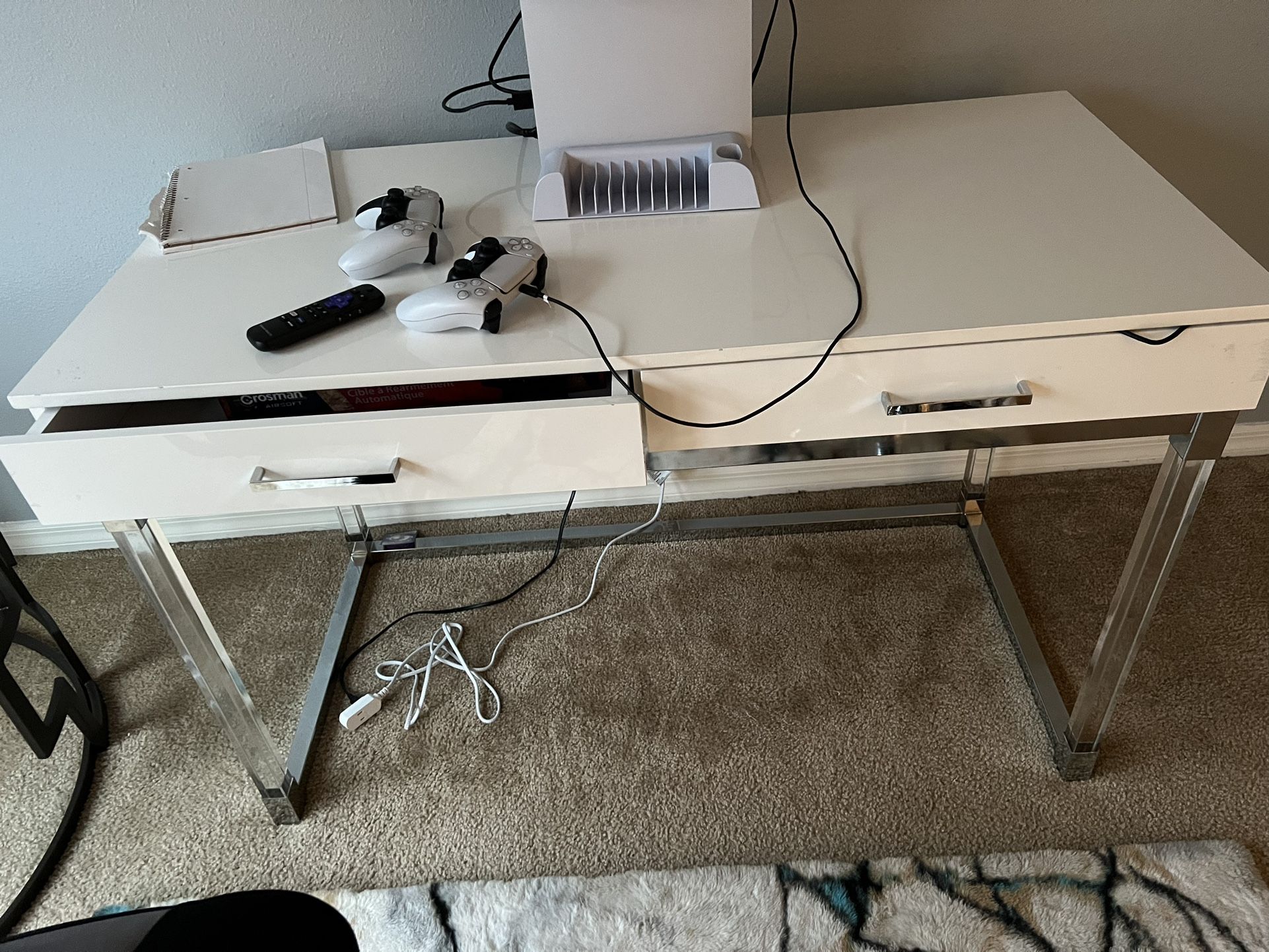Desk With A Chair