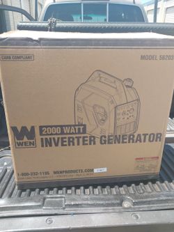 Wen Generator 2000watts.