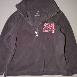 Carter's 2t Half Zip Fleece Jacket