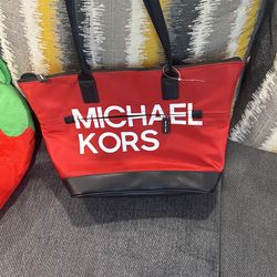 Red Mk Purse