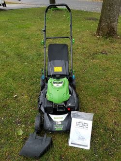 PPU Mastercraft 21 self Propelled 3 in 1 lawn mower comes with everything bought new in July for Sale in Minneapolis MN OfferUp