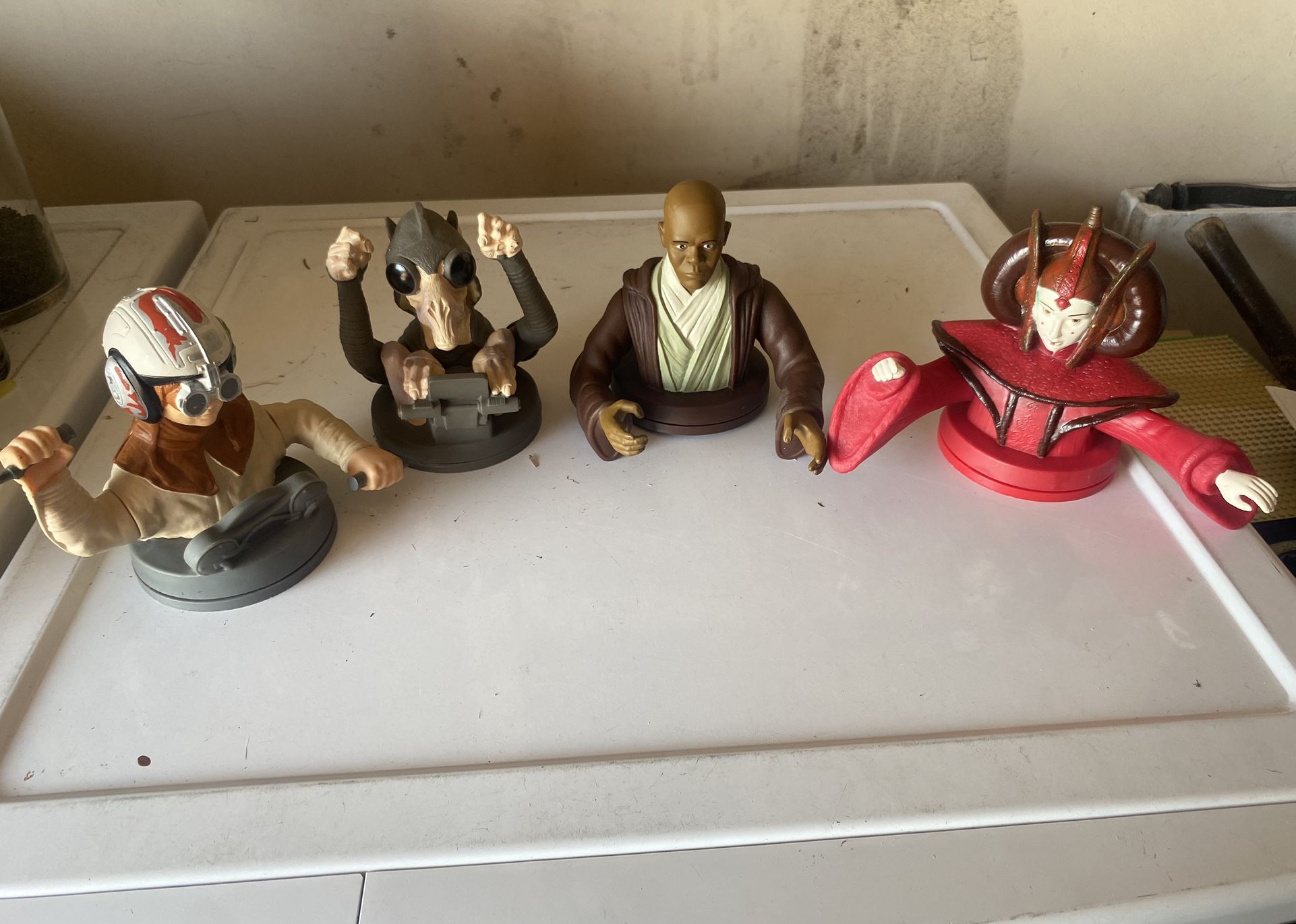 Star Wars Episode 1 Drinking Cup Toppers Lot