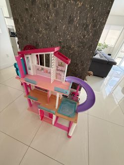Barbie house and multiple toys