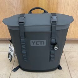 YETI HOPPER M12 BACKPACK COOLER (CHARCOAL).