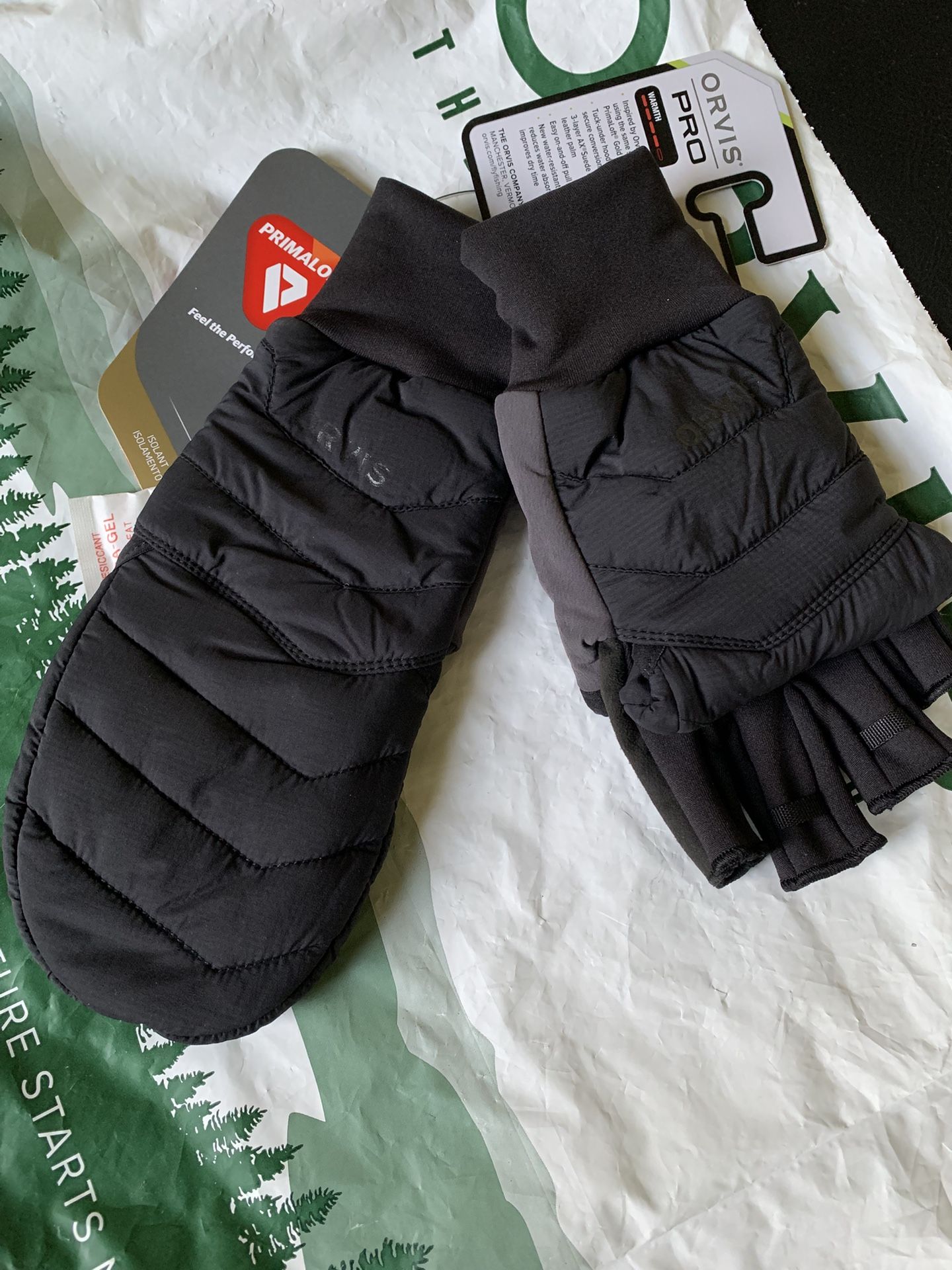 Orvis PRO Insulated Convertible Mitten Size Large