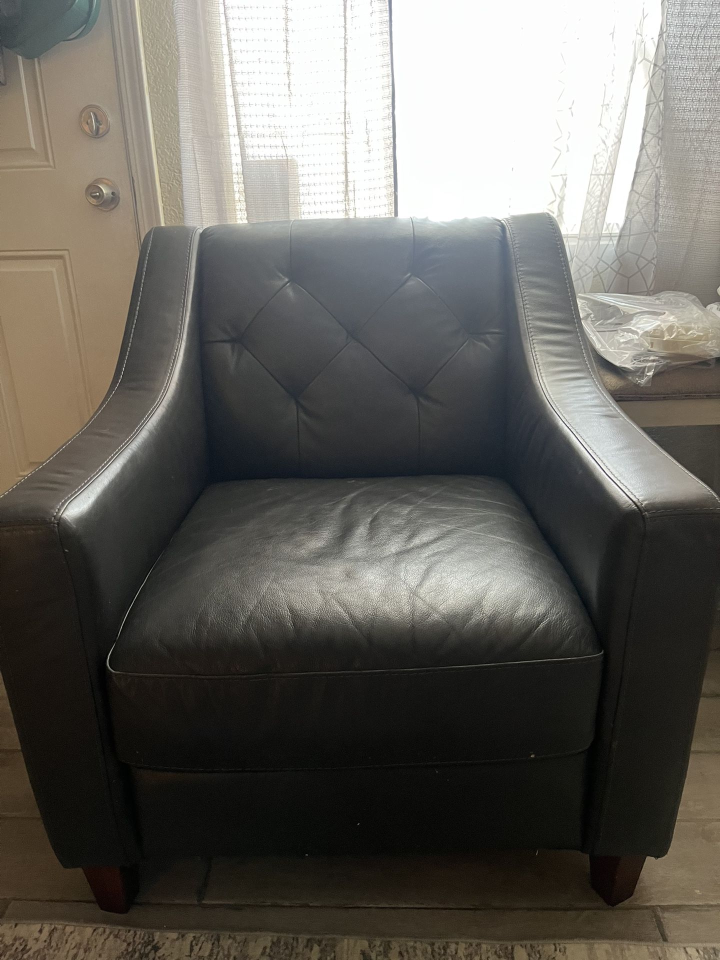 Leather Couch Set