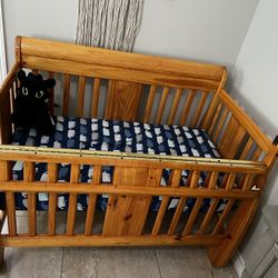 Baby Crib And Mattress
