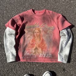Humble Goats Pearls And Rhinestones Longsleeve T Shirt 