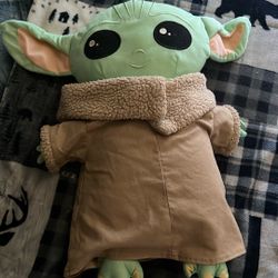 Baby Yoda Pillow