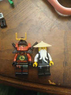 Lego ninjago pairing Samurai X possession Nya and Black Kimono Sensi Wu