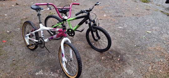 2 Mt. Bike 20in rims speed HUFFY needs work