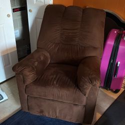 Brown Recliner 