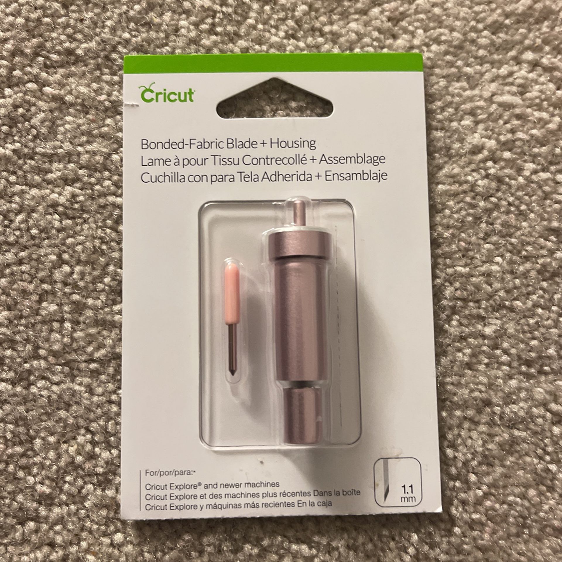 Cricut Bonded Fabric Blade and Housing