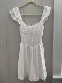 White Hollister Dress