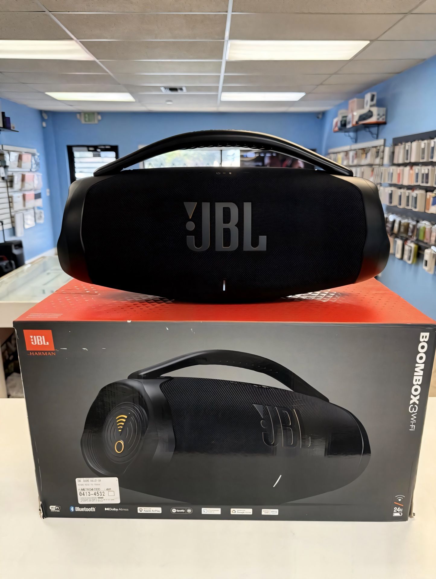 New & Verified JBL Boombox 3 |Latest Speaker Model | W Advanced Features + 2 Month Active Warranty