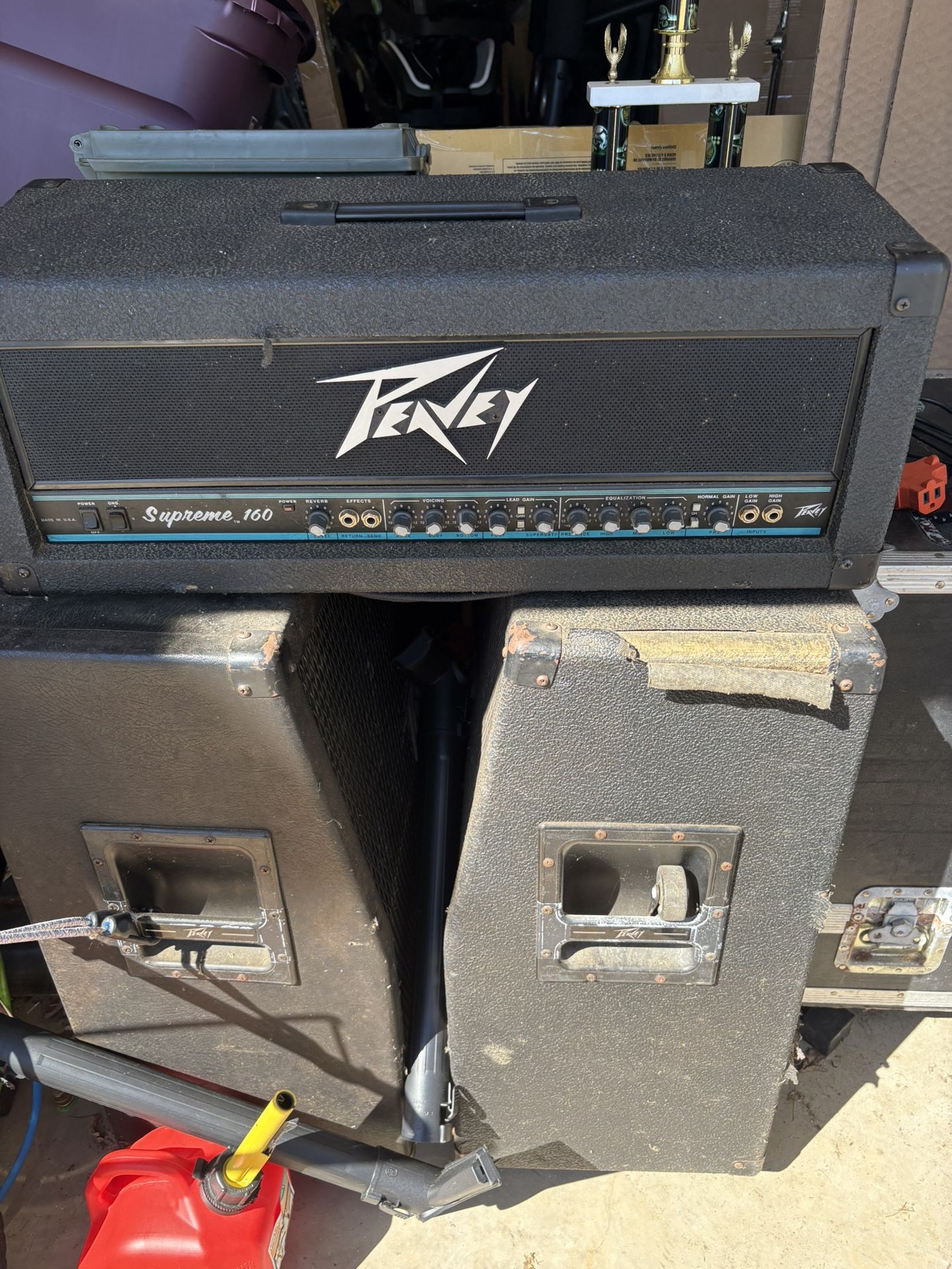 Peavey supreme 160 Solid State With Full Stack