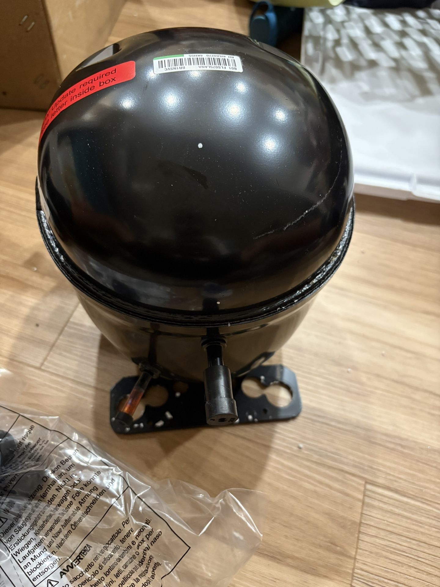 LG fridge compressor