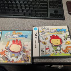 Scribblenauts and Super Scribblenauts Nintendo ds