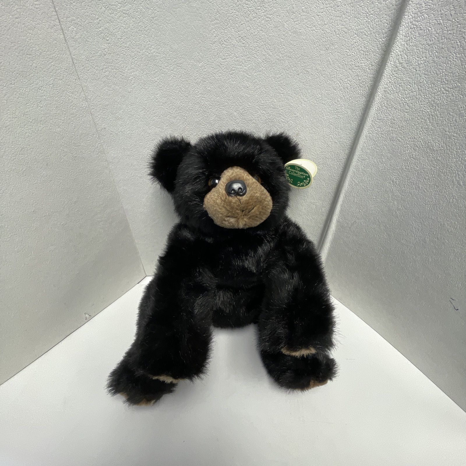 Bearington Bady Rocky Black Bear Cub Baby 16” Plush Flopsy Stuffed Animal