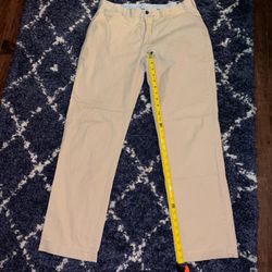 Polo Ralph Lauren Pants Mens Classic Fit 34/34 Tan Khaki Chino Casual/tall