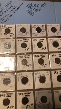Indian head pennies