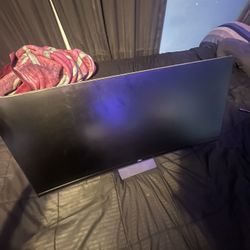 34 Inch curved dell monitor 60hz with hdmi and power cord