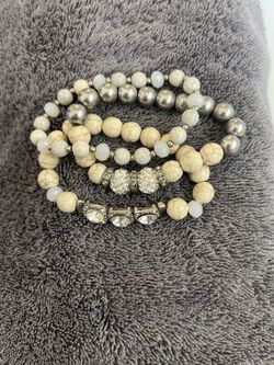 3 Bracelets With Sparkle