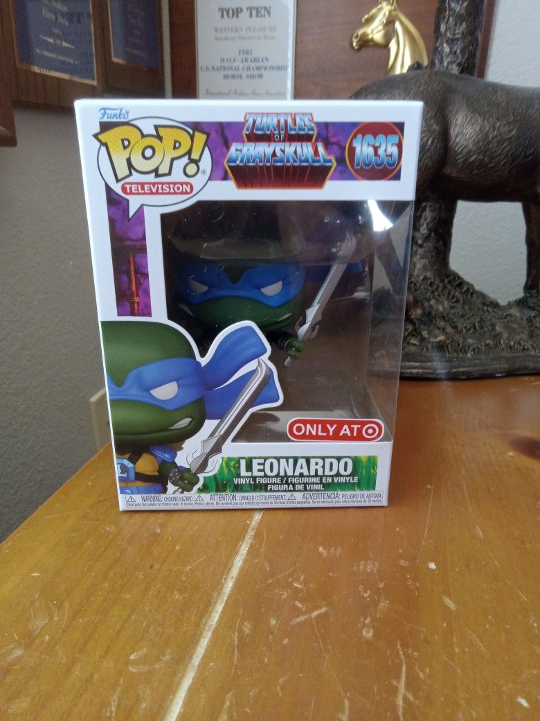 Leonardo Turtles or Grayskull Funko Pop