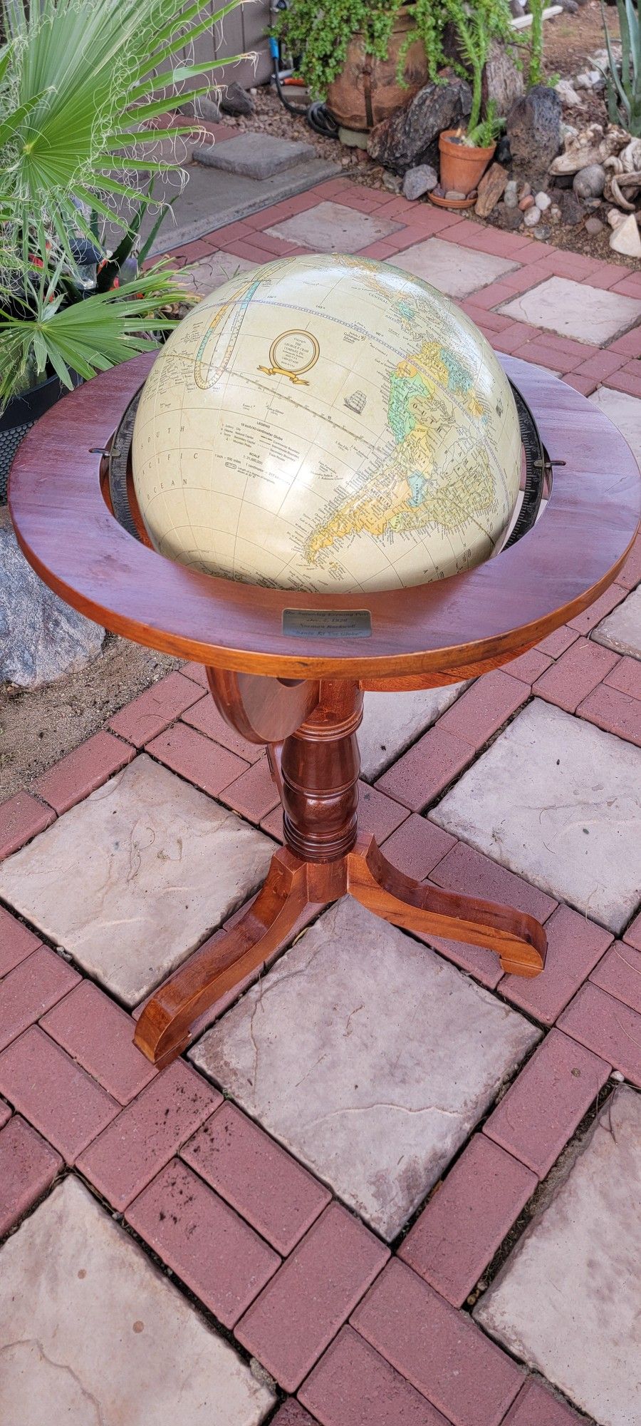 Norman Rockwell Imperial World Globe