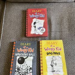 Diary of a wimpy kid book bundle 