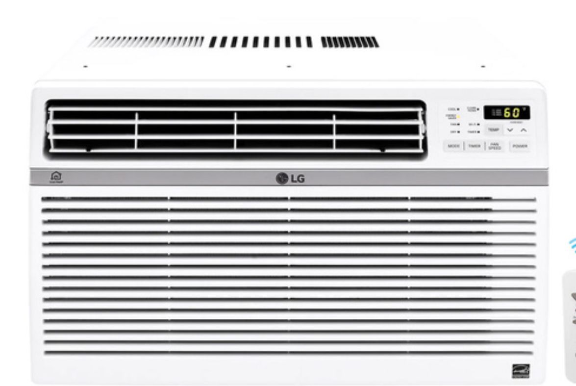 LG 24,500 BTU 10.3 CEER Smart Window Air Conditioner- White