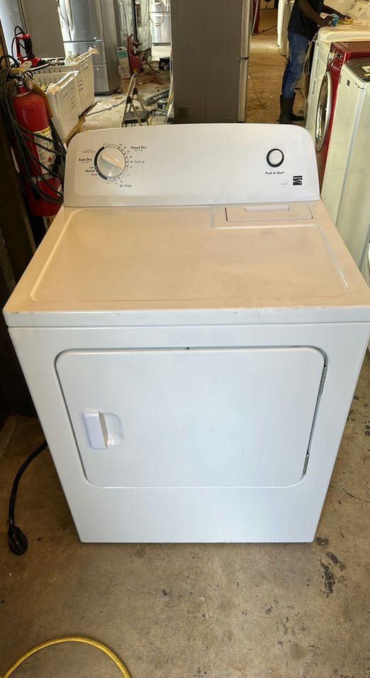Top Load Dryer with Push to Start