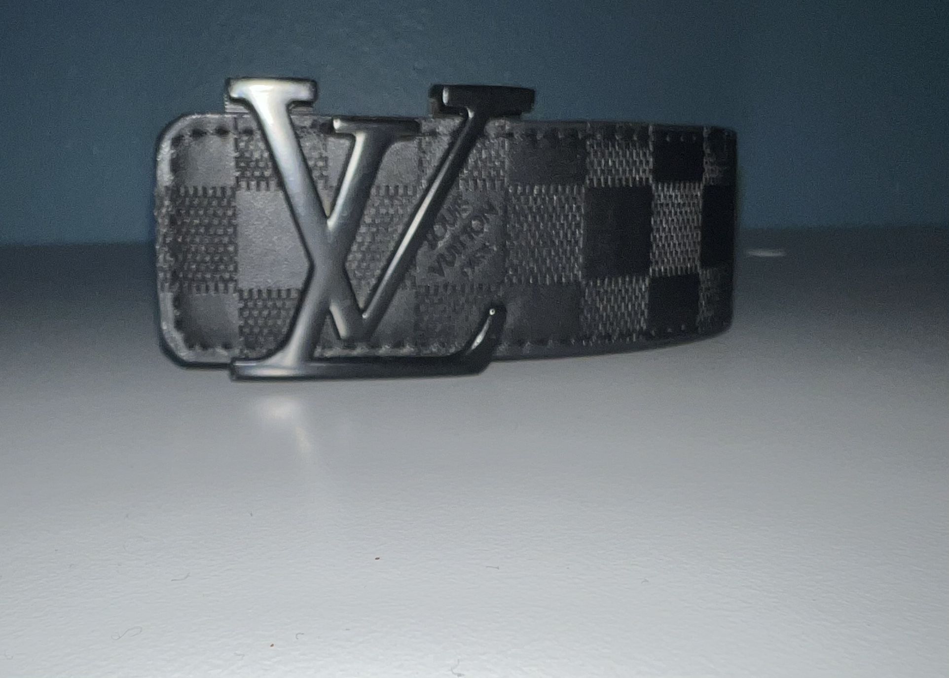 Black Louis Vuitton Belt