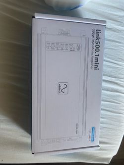 Brand new compact 500 watt amplifier link500.1 mini