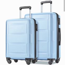 Brand New~ 24” +20” Luggage Set with TSA Lock  Light Weight  Hardside Spinner  Expandable Suitcase  Several Colors