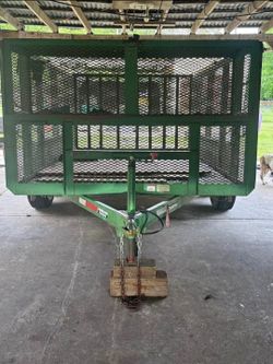 Trailer landscaping 12 feet