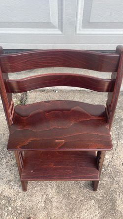 Stokke Tripp Trapp high chair rare Mahogany finish