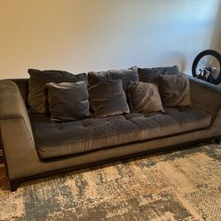 Gray Comfortable Couch 