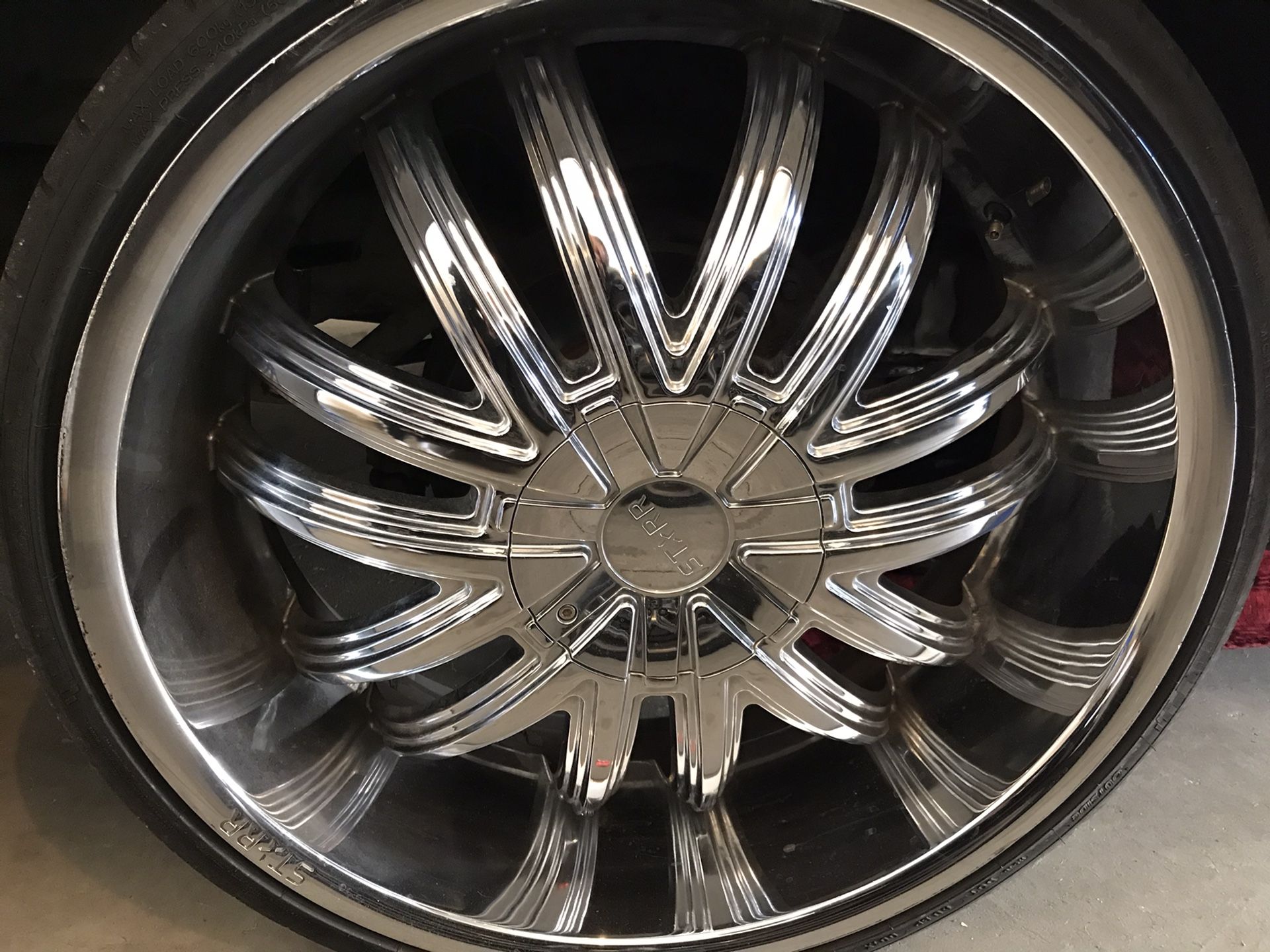 22” Starr rims