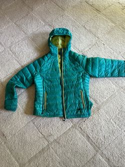 Eddie Bauer Women parka-color turquoise