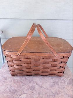 Vintage Picnic Basket