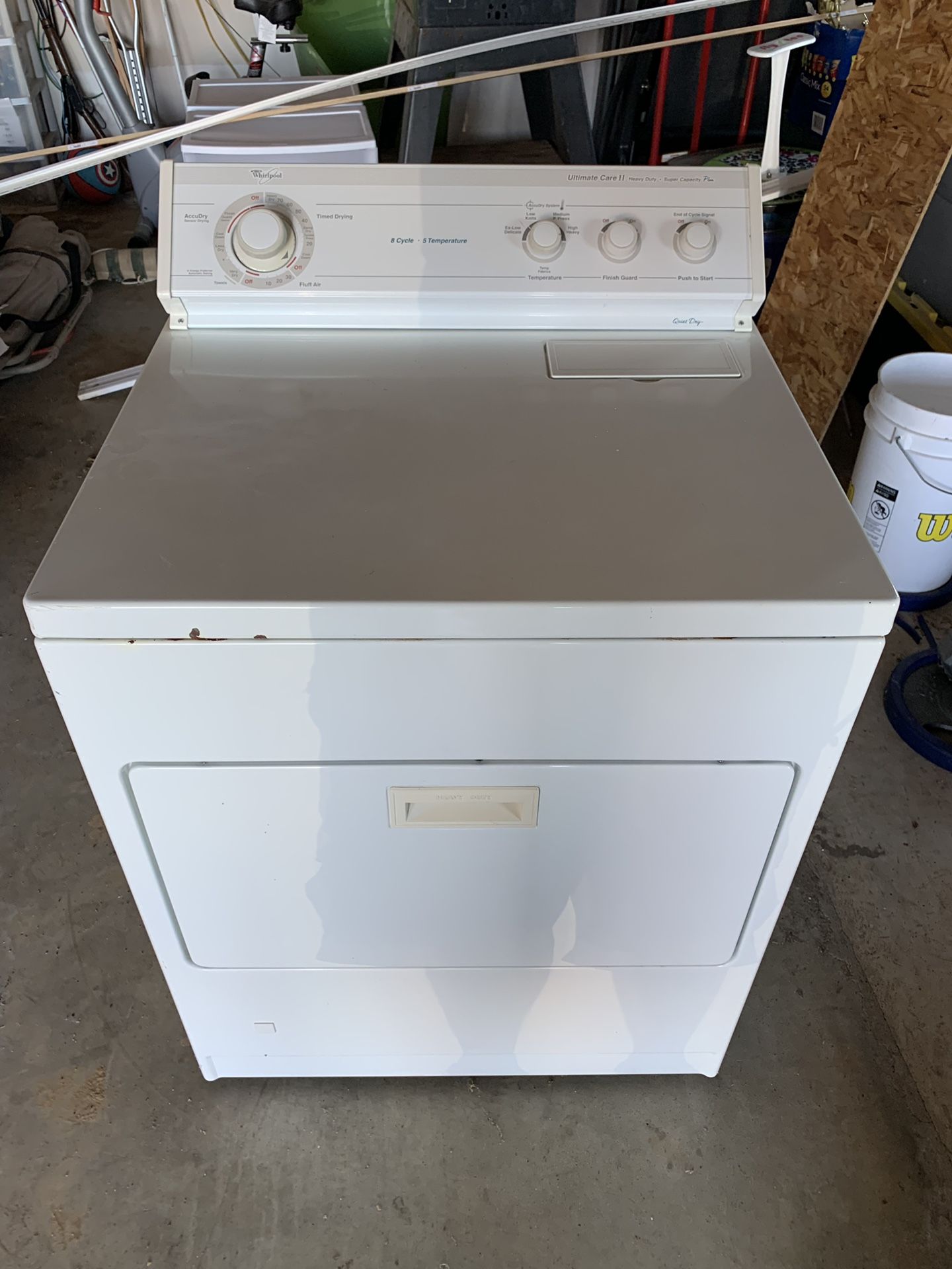 Whirlpool gas dryer