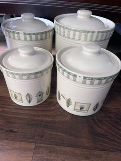 Naturewood canisters