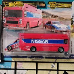 HOT WHEELS NISSAN 300ZX GTS TEAM TRANSPORT