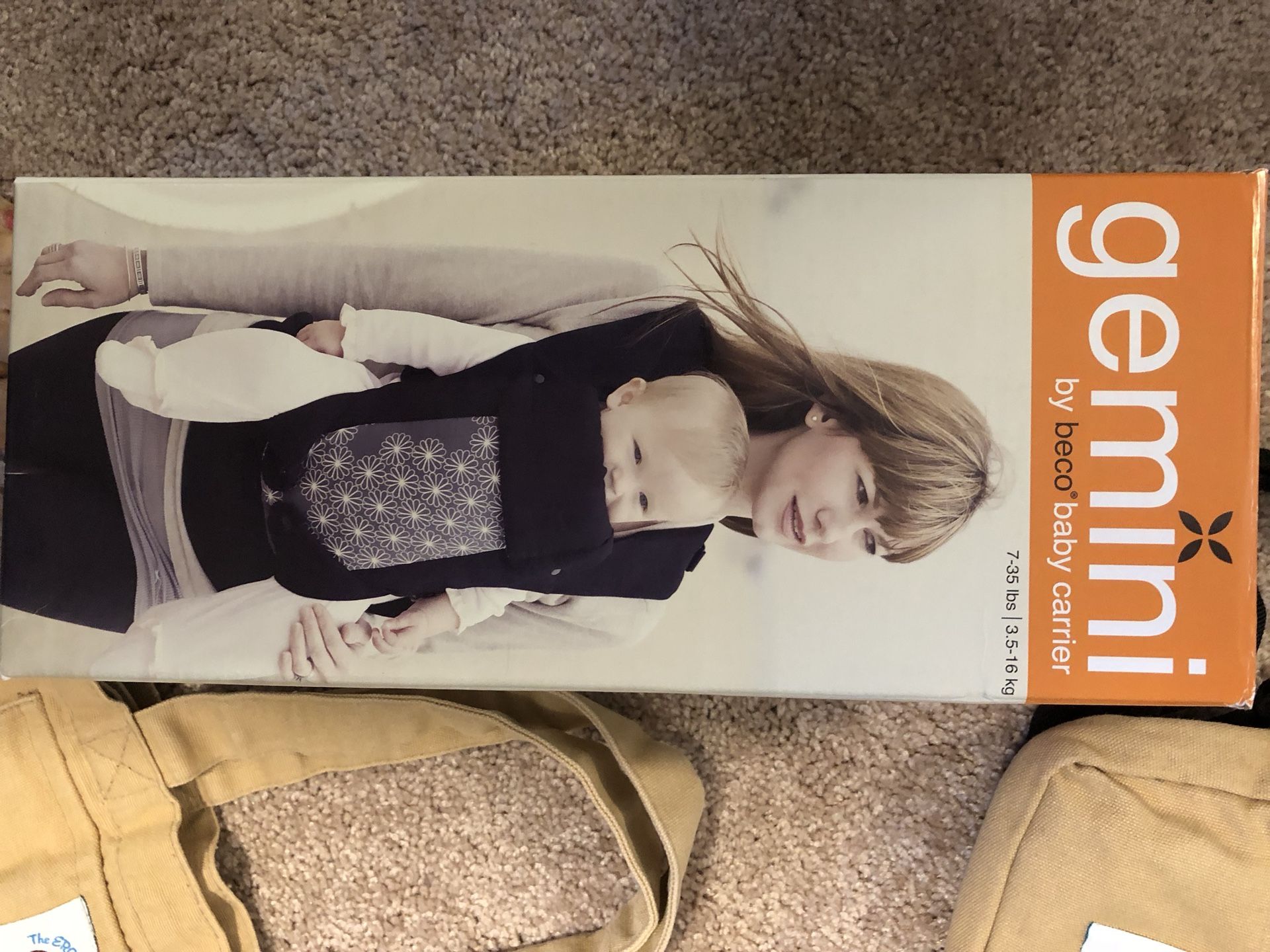 Beco Gemini Baby Carrier EUC