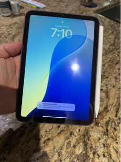 Apple iPad mini 6 – 256GB – Wi‑Fi + Cellular + Apple Pencil + Case