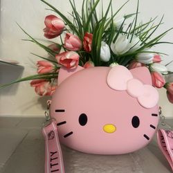 Pink hello Kitty Crossbody Bag